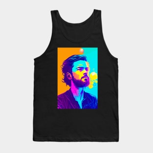 night city cyberpunk, cyberpunk art, neon art v44 Tank Top